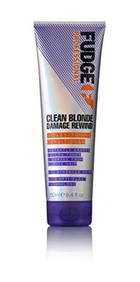 Fudge Professional Fudge Professional Purple Toning Conditioner Clean Blonde Damage Rewind Conditioner For Blonde Hair 250 ml