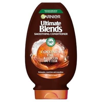 Garnier Garnier Ultimate Blends Coconut Oil & Cocoa Butter Conditioner For Frizzy And Curly Hair 400ml