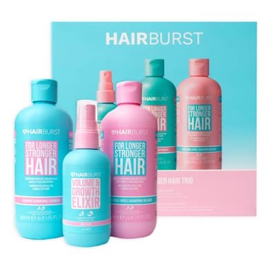 Hairburst Hairburst Original Trio Bundle - Shampoo 350ml - Conditioner 350ml - Elixir Spray 12ml