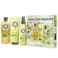 Herbal Essences Herbal Essences Smooth & Shine Chamomile Giftset: Shampoo, Conditioner, Leave-In Spray Br/>