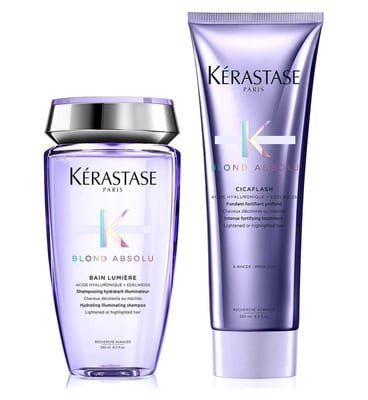 Kerastase Kerastase Kérastase Blond Absolu Shampoo And Conditioner Set, Routine For Blonde Hair, Formulated With Hyaluronic Acid, Duo Set