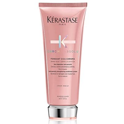 Kerastase Kerastase Kérastase Chroma Absolu, Strengthening Conditioner, For Damaged Colour-Treated Hair, Fine To Medium, With Lactic Acid,200 ml, 200ml
