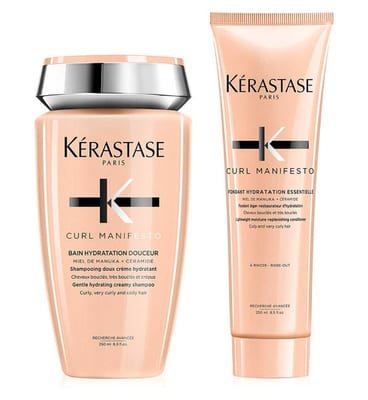 Kerastase Kerastase Kérastase Curl Manifesto Shampoo And Conditioner Duo For Curly Coily Hair, With Manuka Honey Ceramide