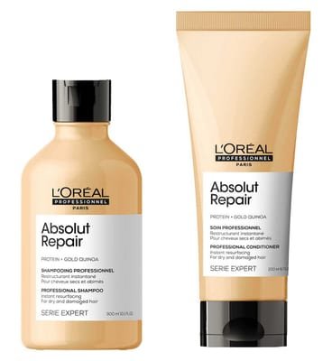 L'Oreal Professionnel L'Oreal Professionnel Serie Expert Absolut Repair Shampoo And Conditioner Duo For Dehydrated Hair