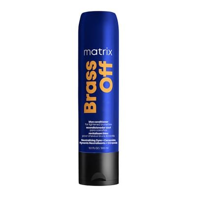 Matrix Matrix Brass-off Blue Toning Pigmented Conditioner For Lightened Brunette Hair 300ml