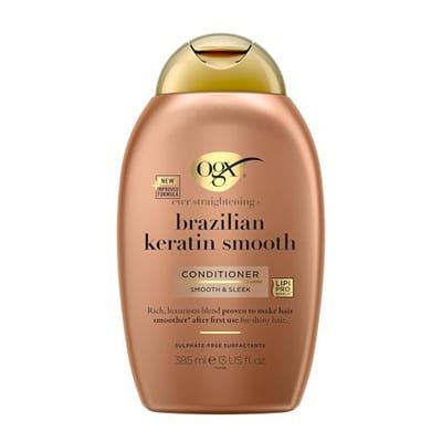 OGX OGX Ever Straightening+ Brazilian Keratin Smooth Ph Balanced Conditioner 385ml