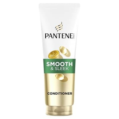 Pantene Pantene Pro-V Smooth & Sleek Hair Conditioner, 2X The Nutrients In 1 Use, 350ml