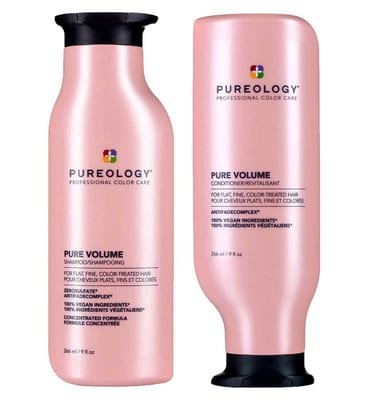 Pureology Pureology Pure Volume Shampoo And Conditioner Bundle For Fine, Flat Hair