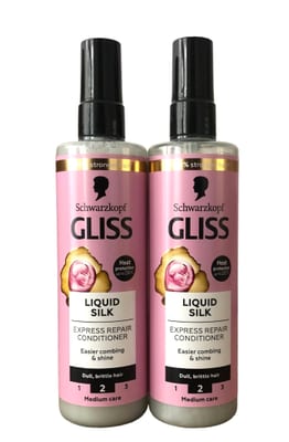 Schwarzkopf Schwarzkopf Gliss Hair Repair Liquid Silk Express Repair Conditioner
