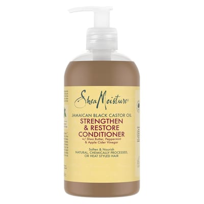 Shea Moisture Shea Moisture Jamaican Black Castor Oil Strengthen & Restore Conditioner no silicones or sulphates for chemically processed