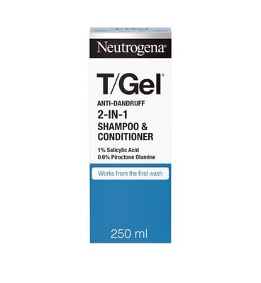 T/Gel T/Gel Neutrogena 2 In 1 Anti-Dandruff Shampoo & Conditioner, 250ml