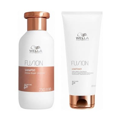 Wella Professionals Wella Professionals Wella Fusion Intense Repair Shampoo250 Ml And Conditioner200 Bundle, 250ml