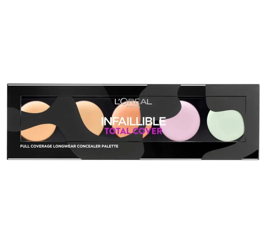 L'Oreal L'Oréal Paris Infallible Total Cover Concealer Palette – Light