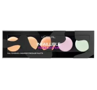 L'Oreal L'Oréal Paris Infallible Total Cover Concealer Palette – Light