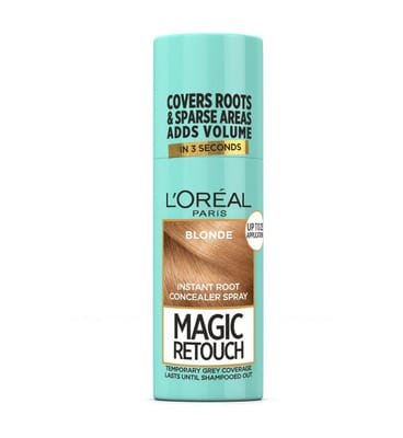Loreal L'Oreal Paris Magic Retouch Instant Root Concealer Spray, Quick Grey Coverage, Shade: Blonde, 75ml