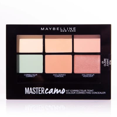 Maybelline Maybelline Master Camo Colour Correcting Concealer Palette Medium 6g - Light
