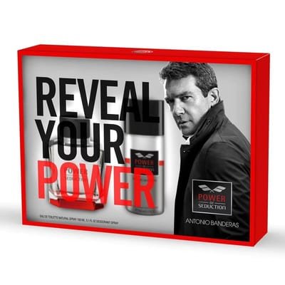 Antonio Banderas Antonio Banderas Power of Seduction Gift Set 100ml EDT + 150ml Deodorant Spray
