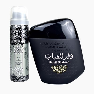 Ard Al Zaafaran Dar Al Shabaab Eau de Parfum 100ml and deodorant by Ard Al Zaafaran