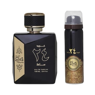 Ard Al Zaafaran Oud 24 Hours 100ml EDP with Deodorant - Ard Al Zaafaran