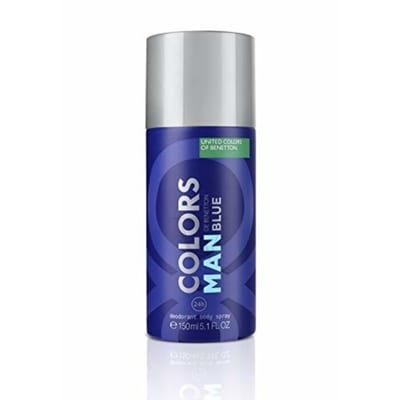 Benetton Benetton Colors De Benetton Blue Deodorant Spray 150ml