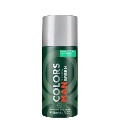 Benetton Benetton Colors De Benetton Green Deodorant Spray 150ml