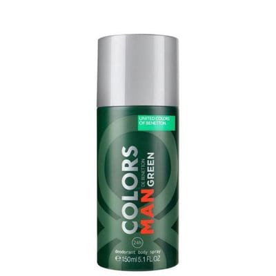 Benetton Benetton Colors De Benetton Green Deodorant Spray 150ml