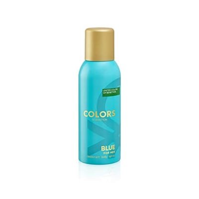 Benetton Benetton Colors de Blue Deodorant Spray 150ml