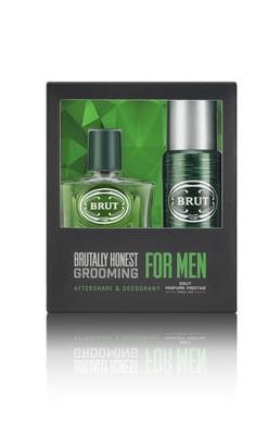 Brut Brut Brut Gift Set 100ml Aftershave + 200ml Deodorant Spray