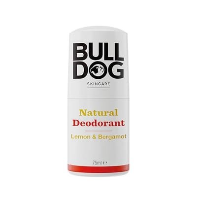 Bulldog Bulldog Skincare Lemon & Bergamot Roll On Natural Deodorant For Men, 75ml