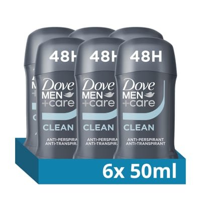 DOVE MEN + CARE DOVE MEN + CARE Dove Men+Care Clean Comfort Anti-Perspirant Deodorant Stick with Moisturising Cream - cream