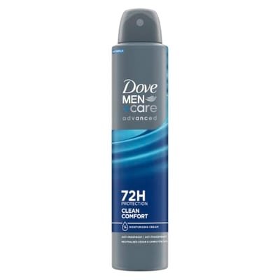 Dove Dove Men+ Care Advanced Clean Comfort Anti-Perspirant Deodorant200 ml, 200ml