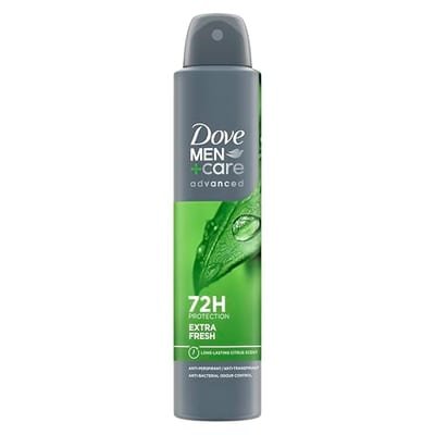 Dove Dove Men+Care Advanced Extra Fresh 72Hr Anti-Perspirant Deodorant With Triple Action Sweat & Odour Protection Technology200 ml, 200ml