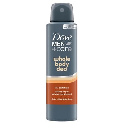 Dove Dove Men+Care Cedar & Shea Butter Whole Body Deodorant 150ml
