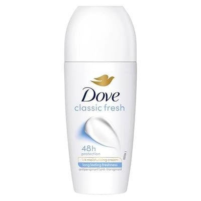 Dove Dove Women Antiperspirant Deodorant Roll On Classic 50ml