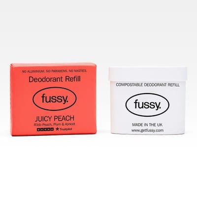 Fussy Fussy Natural Deodorant Refill Juicy Peach 40g