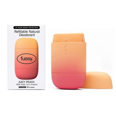 Fussy Fussy Refillable Natural Deodorant Juicy Peach 40g