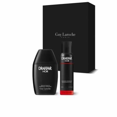 Guy Laroche Guy Laroche Drakkar Noir Gift Set 100ml EDT + 150ml Deodorant Spray