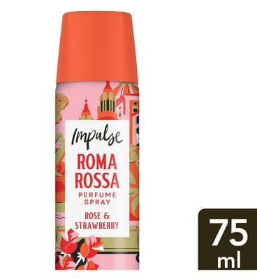 Impulse Impulse Roma Rossa Body Spray Italian Edit Collection 75ml