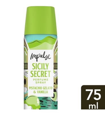 Impulse Impulse Sicily Secret Body Spray Italian Edit Collection 75ml