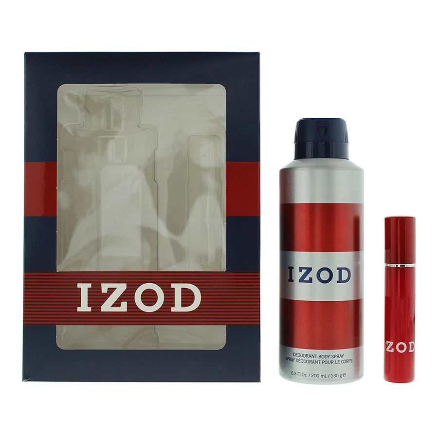 Izod Izod Red Gift Set 15ml EDT + 200ml Body Spray