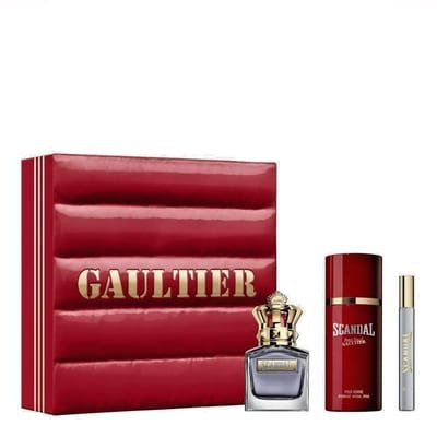 Jean Paul Gaultier Jean Paul Gaultier Scandal Pour Homme Gift Set 50ml EDT + 150ml Deodorant Spray + 10ml EDT