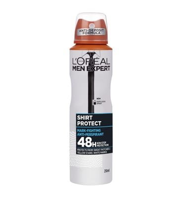 L'Oreal Men Expert L'Oreal Men Expert Anti-Marks Shirt Protect 48H Anti-Perspirant Deodorant250 ml, 250ml