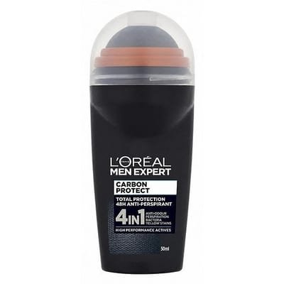 L'Oreal Men Expert L'Oreal Men Expert Carbon Protect 48H Roll On Anti-Perspirant Deodorant 50ml