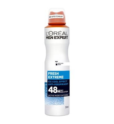 L'Oreal Men Expert L'Oreal Men Expert Fresh Extreme 48H Anti-Perspirant Deodorant250 ml, 250ml