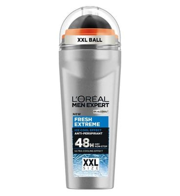 L'Oreal Men Expert L'Oreal Men Expert L'oréal Men Expert Fresh Extreme 48H Roll On Anti-Perspirant Deodorant Larger Xxxl 100ml