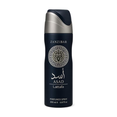 Lattafa Perfumes Lattafa Asad Zanzibar Perfumed Body Spray 200ml