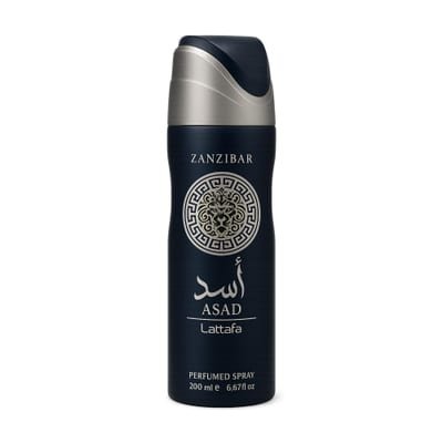 Lattafa Perfumes Lattafa Asad Zanzibar Perfumed Body Spray 200ml