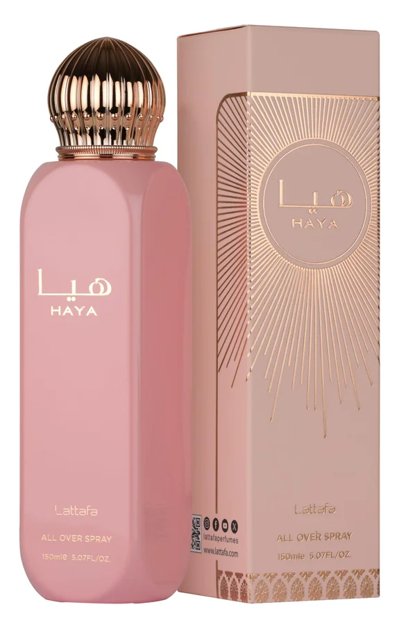 Lattafa Perfumes Lattafa Perfumes Haya All Over Body Spray 150ml