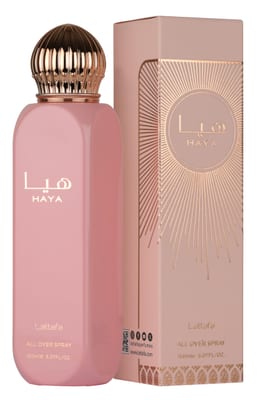 Lattafa Perfumes Lattafa Perfumes Haya All Over Body Spray 150ml