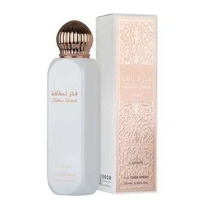 Lattafa Body Spray Fakhar Lattafa (Pride of Lattafa) Rose Gold and White All Over Spray